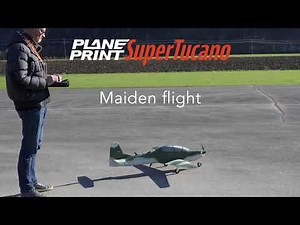 Planeprint Super Tucano maiden flight