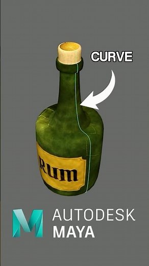 Revolve Curve into Usable Mesh – Step by Step ✅ #maya #tutorial #3dmodeling