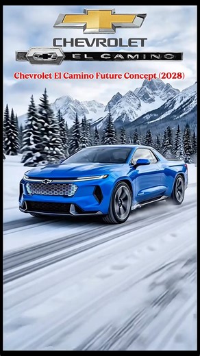 Chevrolet El Camino Evolution: 1959 vs 2028 (Chassis to Future) 🇺🇸🔥 #shorts