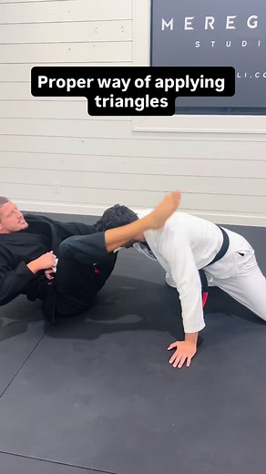 20K views · 105 reactions | Proper way of applying triangles. Watch more at www.meregali.com | Nicholas Meregali | Facebook