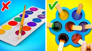 Diy edible paint for kids activities! Smart hacks for smart parents | 5-Minute Crafts Like