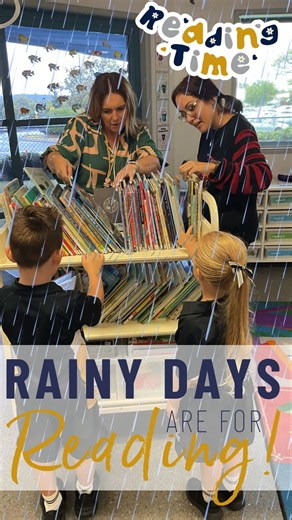 ☔📚 Rainy days are for reading! When the weather kept us indoors last week, our wonderful library staff rolled out a mobile library to our Prep rooms, fuelling a love of books and turning wet days into reading adventures. Thank you for going above and beyond! 💛#MyBCEJourney #shapeyourtomorrow #assisicatholiccollege #brisbanecatholiceducation #Prep | Assisi Catholic College, Coomera