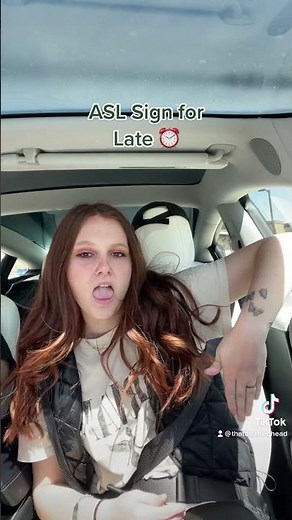 Learn How To Sign Late in ASL for Beginners | American Sign Language #shorts