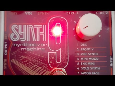 Rush - Subdivisions com EHX Synth 9 OBX Electro-Harmonix Tagima E1