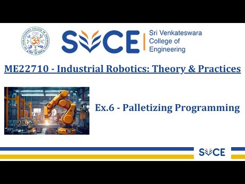 Ex6 Palletizing and Depalletizing Programming