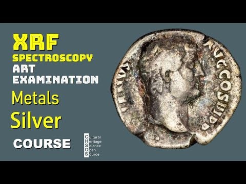 XRF Spectroscopy for Art Examination Metals silver