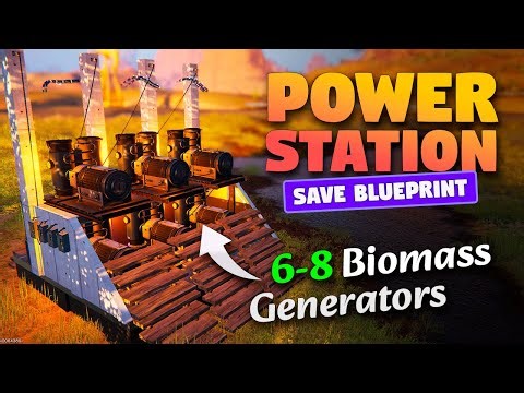 Compact Power Station (6-8 Biomass Generators) for Permanent Servers | ONCE HUMAN