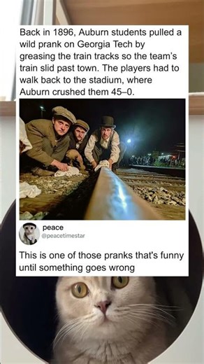 How Auburn students pulled a prank on Georgia Tech