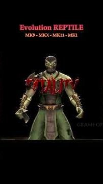 Reptile Evolution Across Mortal Kombat Games #mortalkombat #gaming