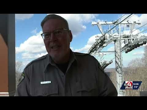 Pipestem State Park opened their Brand New Tram