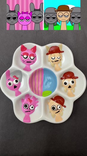 #sprunki #squidgamenetflix #sprunkiincredibox #colormixing #satisfying