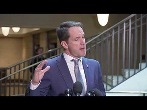 Rep. Jim Himes speaks after boat strikes briefing