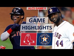 Boston Red Sox vs. Houston Astros Highlights | ALCS Game 6 (2021)