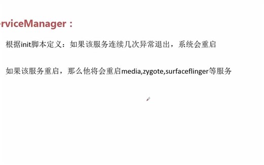 第21章 ServiceManager服务分析