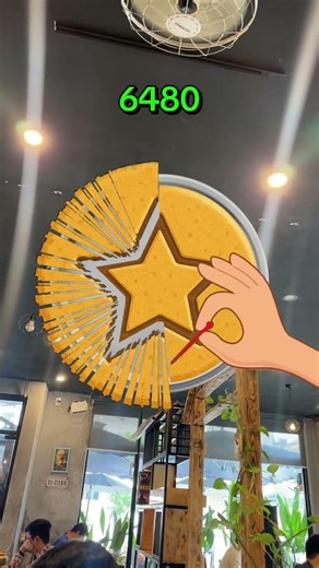 Cutting a round cookie into a star shape ✌️🫶