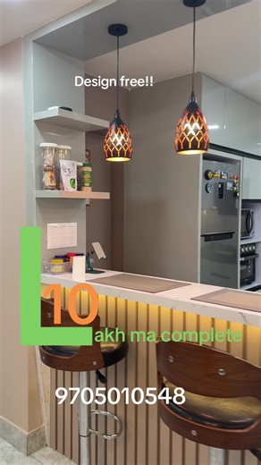 Free Modular Kitchen and Office Interior Designs