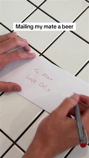 Mailing a Cold Beer to a Friend