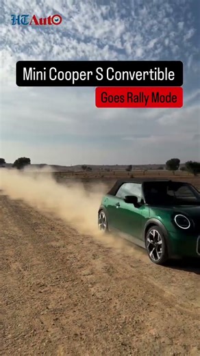 Mini Cooper S Convertible Goes Rally Mode