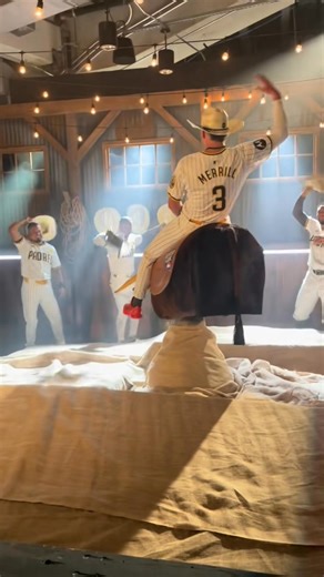 Jackson might’ve missed his calling as a cowboy tbh #padres #allstargame #cowboy | Howe Mante | Facebook