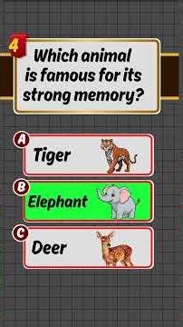 Animals Quiz, Guess the answer, General knowledge quiz