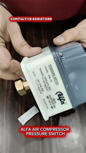 ALFA Pressure Switch for Air Compressor | Automatic Heavy Duty Pressure Controller