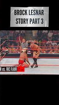 Brock Lesnar Story Part 3 | Brock Beat Legend