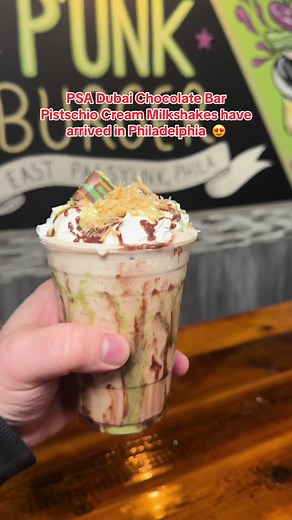 Dubai Chocolate Pistachio Shakes Now Available in Philly