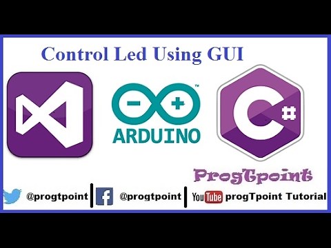 How to Design PC graphic interface for Arduino using visual studio C# (සිංහල with eng. subtl. )