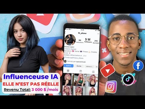 Comment Créer Une Influenceuse TIKTOK, YOUTUBE, INSTAGRAM Avec L' IA (100% Tutoriel Automation)