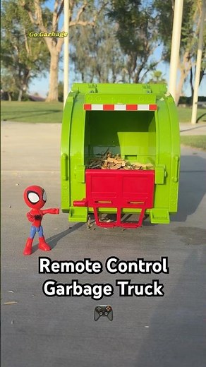 Remote Control Garbage Truck Toy Demo! 🚛✨ #Shorts