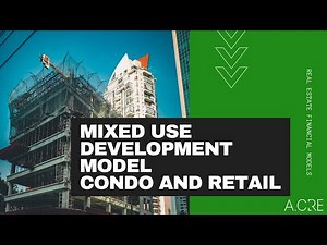 Mixed Use Development Model - Condo and Retail