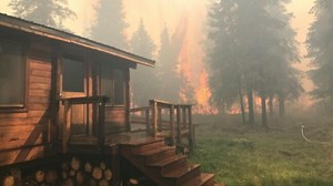 As fall begins in Alaska, wildfires linked to warming rage on