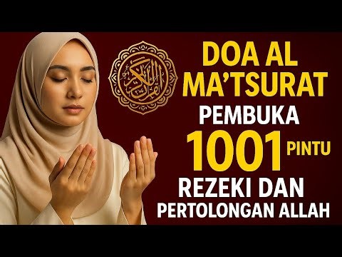 Doa Al Ma’tsurat Pembuka 1001 Pintu Rezeki & Pertolongan Allah | Dzikir Pagi Petang Penuh Keajaiban
