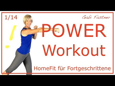 1/14♦️37 min. Power-Workout für Fortgeschrittene | ohne Geräte