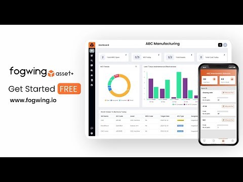 Fogwing Asset+ Smart CMMS