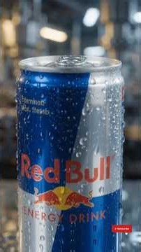 How Red Bull Energy Drinks Are Made in a Factory | Complete Manufacturing Process | #redbull #India