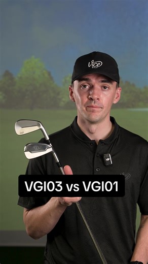 Our Head Club Designer breaks down the new VGI03 vs. VGI01 irons. The VGI03 is our first one-piece forged players iron, built from real golfer data. Customize yours today 🎨 #EmbraceYourVice #Golf #ViceGolf #GolfClubs #FYP