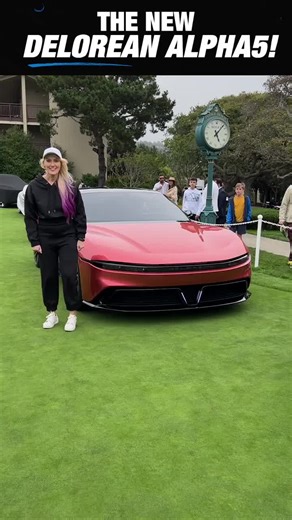 After 40 years from the release of the DMC-12, Delorean are back with this incredible electric Coupe... The Alpha5 #sponsored #delorean #supercarplus #supercarblondie #car #carluxury #fyp