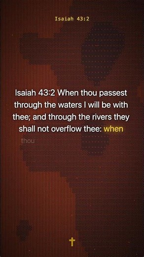 Isaiah 43:2 | 8-Bit Bible