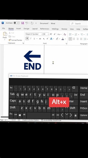 how to draw arrow using keyboard