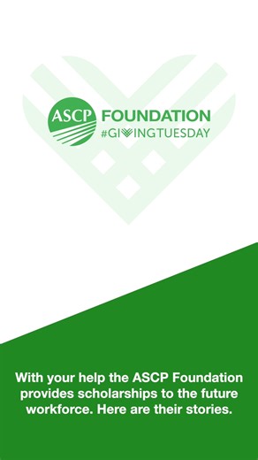 Thanks to your support, the ASCP Foundation can offer scholarships that strengthen and inspire the future laboratory workforce. Your generosity empowers us to invest in the next generation of laboratory professionals through meaningful scholarship opportunities. We’re proud to share the stories of these exceptional recipients. Donate today this Giving Tuesday: https://bit.ly/4ry4UFt #GivingTuesday | ASCP