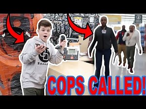 SINGING "ALL I WANT FOR CHRISTMAS" ON THE WALMART INTERCOM!