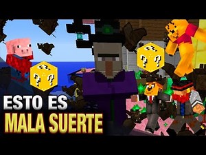 LA MALA SUERTE Y LA LUCKY CAÑA | LUCKY BLOCKS