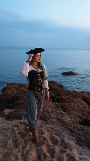 Drunken Sailor Song at Sea | Pirate and Sailor Cosplay Fun