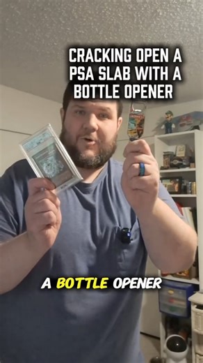 Hyper Psychic Cards on Instagram: "Just a helpful tutorial for the new method to crack PSA slabs! I got a few messages about this after I posted a story about using this method to break open some slabs, so I wanna help yall out! #pokemon #pokemontcg #pokemoncards #pokemoncommunity #psa"