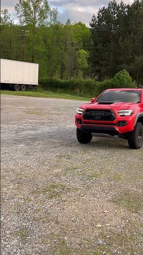 Toyota Tacoma TRD Pro Solar Octane “Big Orange” rolling in