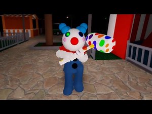 Clowny Jumpscare/Kill Animation - Roblox Piggy