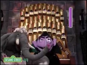 Sesame Street The Counts Number Of The Day 1 ( Pipe Organ Dub )