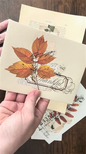 Fun Idea for Decorating Paper for Junk Journals