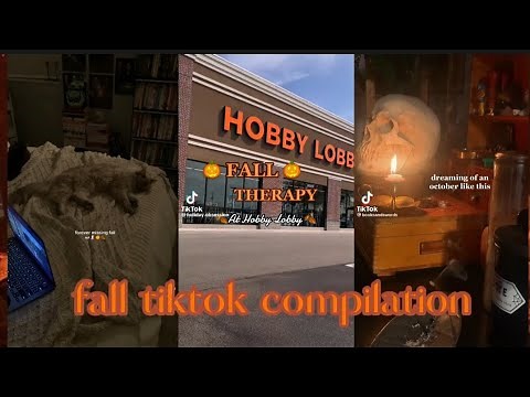 Fall tiktok compilation🎃🍁🍂